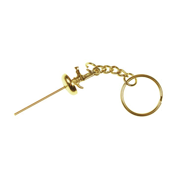Imex - Porte-clés épée doré