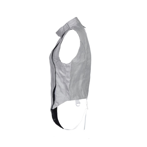 Imex - Veste métallique de fleuret - Femme - Nickel