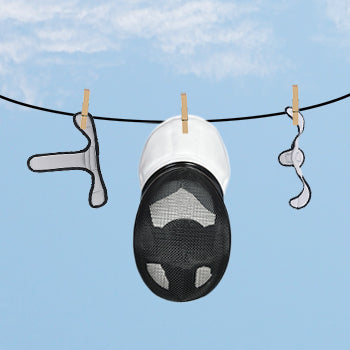 Maintenance of fencing masks