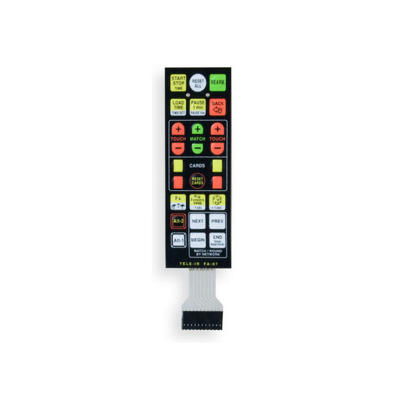 Favero - FA-07 - Tactile Keyboard for Remote Control | Imex Sport