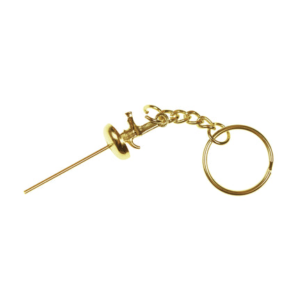 Imex - Porte-clés épée doré