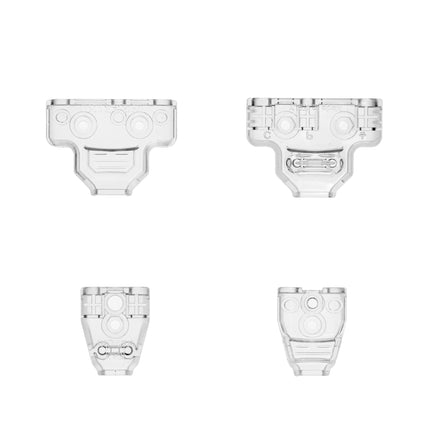 Negrini - Pièces de plastique pour fil de corps 2-pin - Transparent