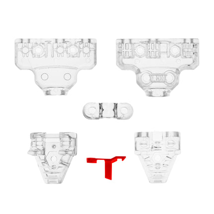 Favero - Pièces de plastique pour fil de corps 2-pin - Transparent