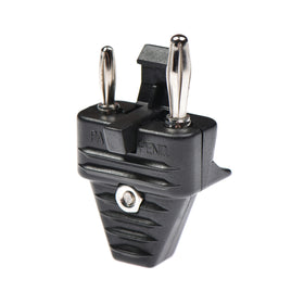 Favero - 2-Pin Plug - Black - 0