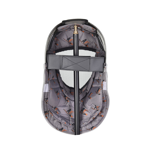 Absolute. - 350N Sabre Mask with Removable Liner and Copper Bib